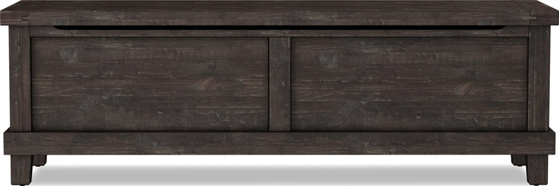 Yosemite Solid Wood Blanket Box in Cafe