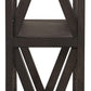 Yosemite Solid Wood Bookcase in Cafe