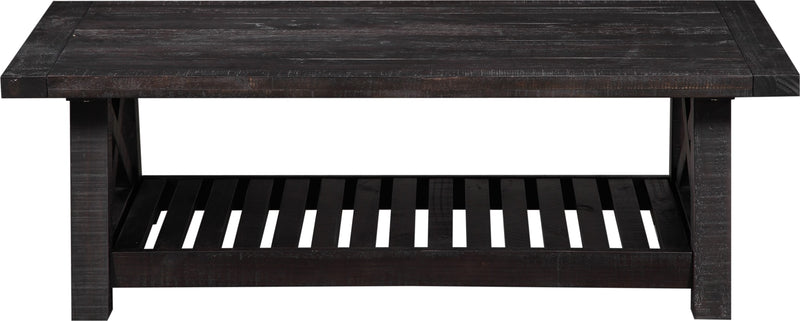 Yosemite Solid Wood Coffee Table in Cafe