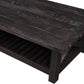 Yosemite Solid Wood Coffee Table in Cafe