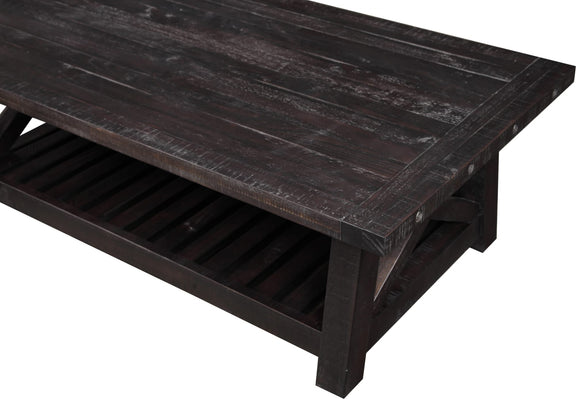 Yosemite Solid Wood Coffee Table in Cafe