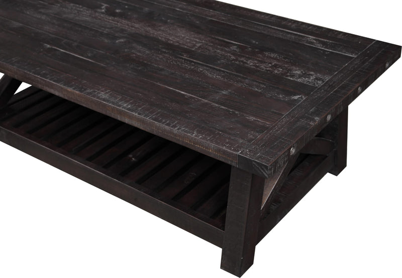 Yosemite Solid Wood Coffee Table in Cafe