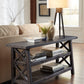 Yosemite Solid Wood Console Table in Cafe