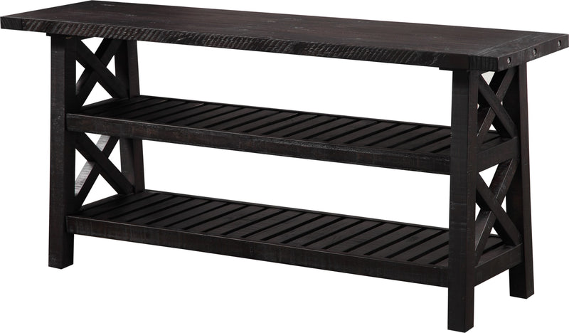 Yosemite Solid Wood Console Table in Cafe