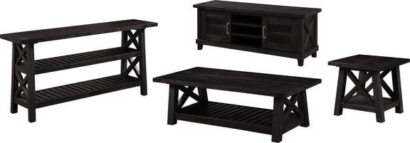 Yosemite Solid Wood Console Table in Cafe