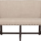 Yosemite Solid Wood Dining Settee