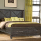 Yosemite Full-size Solid Wood Footboard Storage Bed in Cafe