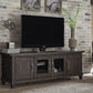 Yosemite Solid Wood Four Door Media Console in Cafe