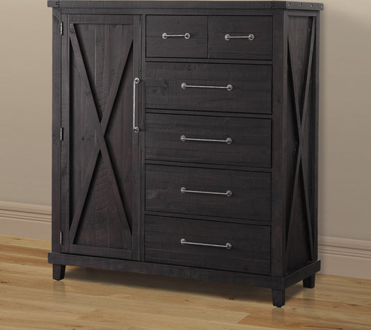 Yosemite Solid Wood Gentleman's Chest in Cafe