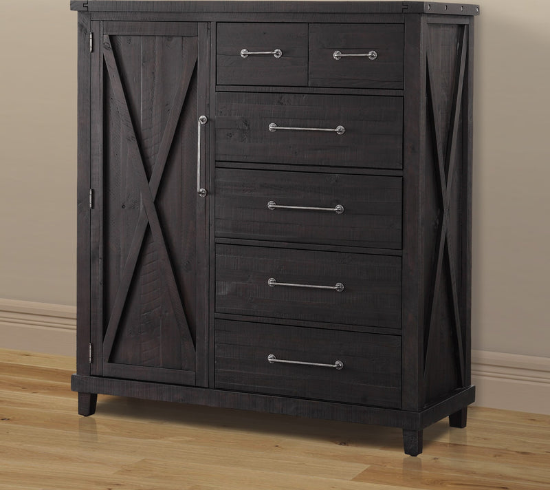 Yosemite Solid Wood Gentleman's Chest in Cafe