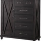 Yosemite Solid Wood Gentleman's Chest in Cafe