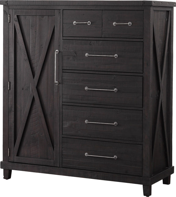 Yosemite Solid Wood Gentleman's Chest in Cafe