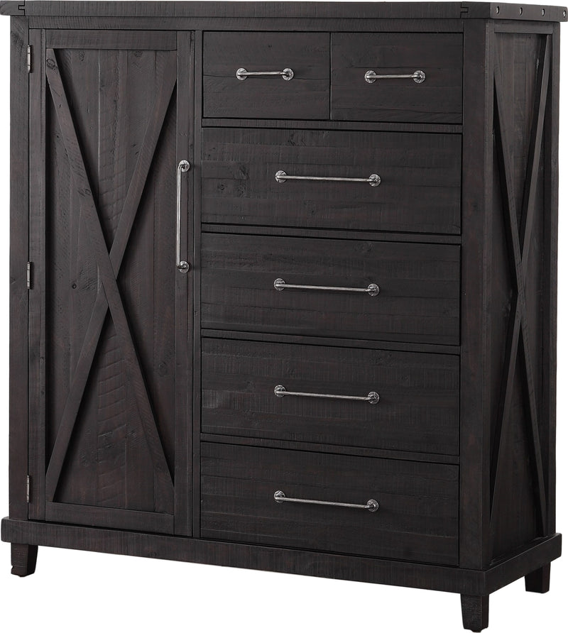 Yosemite Solid Wood Gentleman's Chest in Cafe