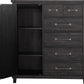 Yosemite Solid Wood Gentleman's Chest in Cafe