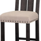 Yosemite Solid Wood Kitchen Counter Stool in Cafe