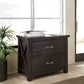 Yosemite Solid Wood Lateral File Cabinet in Cafe