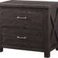 Yosemite Solid Wood Lateral File Cabinet in Cafe