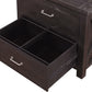 Yosemite Solid Wood Lateral File Cabinet in Cafe