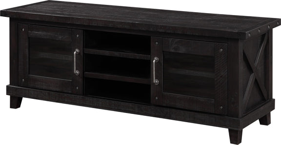 Yosemite Solid Wood Media Console in Cafe