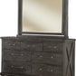 Yosemite Solid Wood Mirror in Cafe