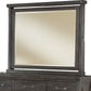 Yosemite Solid Wood Mirror in Cafe