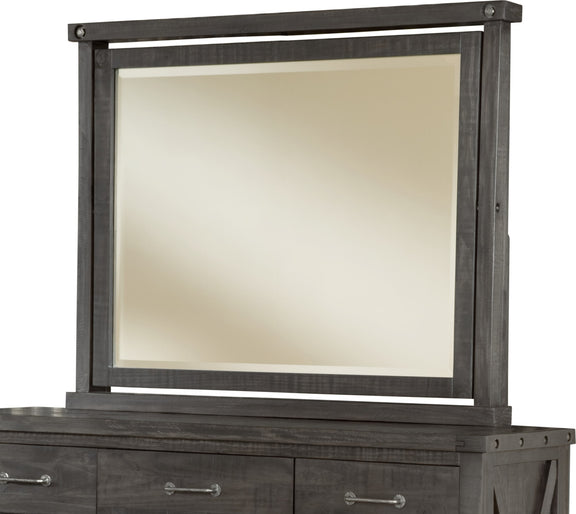 Yosemite Solid Wood Mirror in Cafe