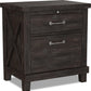 Yosemite Solid Wood Nightstand in Cafe