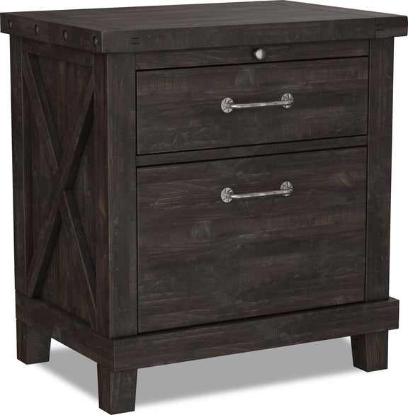Yosemite Solid Wood Nightstand in Cafe