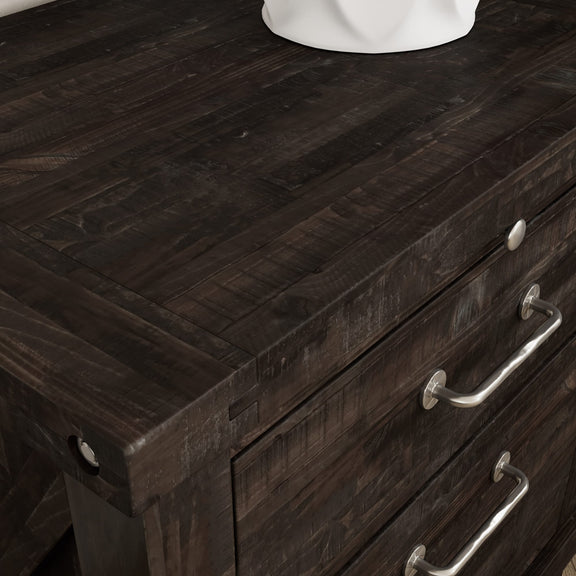 Yosemite Solid Wood Nightstand in Cafe