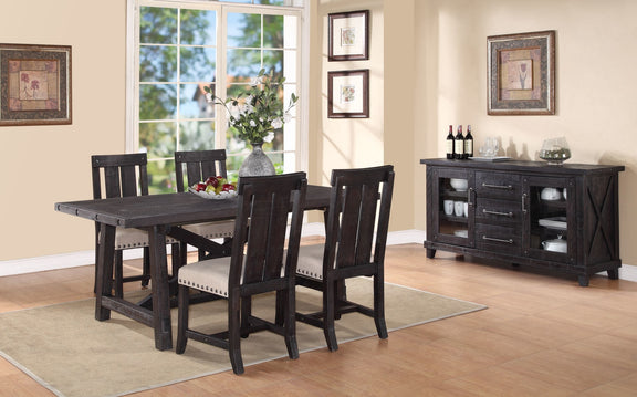 Yosemite Solid Wood Rectangular Extension Table