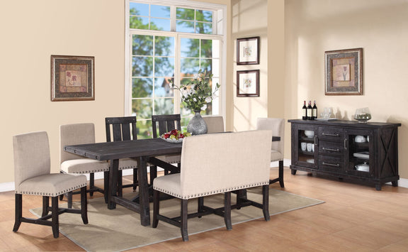 Yosemite Solid Wood Rectangular Extension Table
