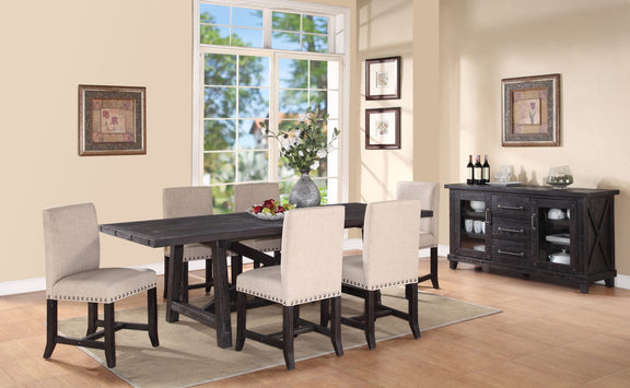 Yosemite Solid Wood Rectangular Extension Table