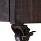 Yosemite Solid Wood Rollling File Cabinet in Cafe
