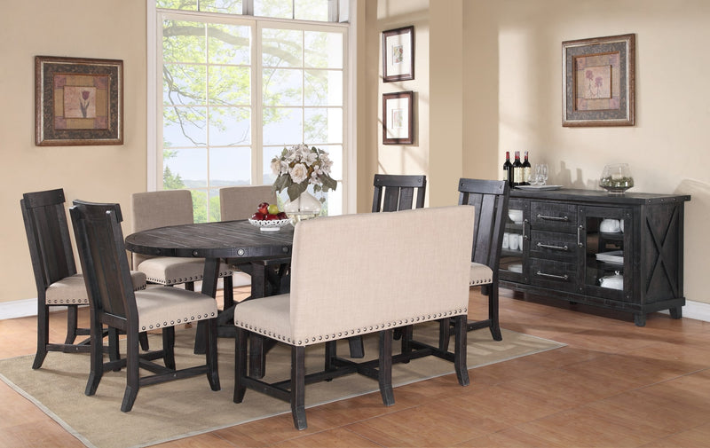 Yosemite Solid Wood Round Extension Table