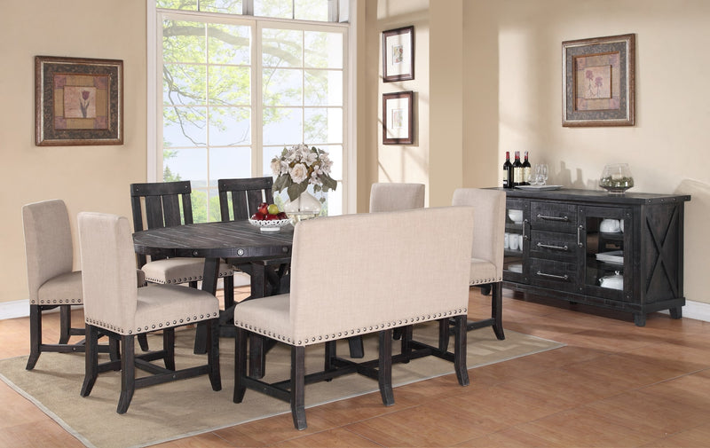 Yosemite Solid Wood Round Extension Table