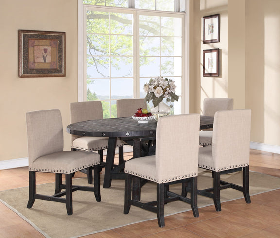 Yosemite Solid Wood Round Extension Table