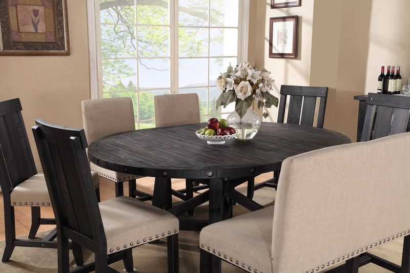 Yosemite Solid Wood Round Extension Table