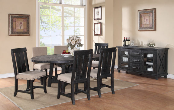 Yosemite Solid Wood Round Extension Table