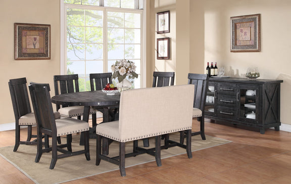 Yosemite Solid Wood Round Extension Table