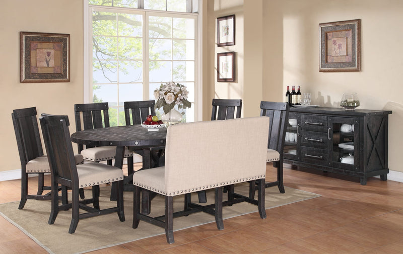 Yosemite Solid Wood Round Extension Table