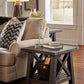 Yosemite Solid Wood Side Table in Cafe