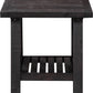 Yosemite Solid Wood Side Table in Cafe