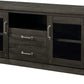 Yosemite Solid Wood Two Drawer Media Console in Cafe
