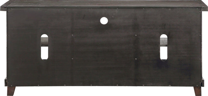 Yosemite Solid Wood Two Drawer Media Console in Cafe