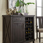 Yosemite Solid Wood Wine Bar in Cafe