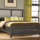 Yosemite King-size Upholstered Footboard Storage Bed in Cafe