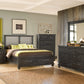 Yosemite King-size Upholstered Footboard Storage Bed in Cafe