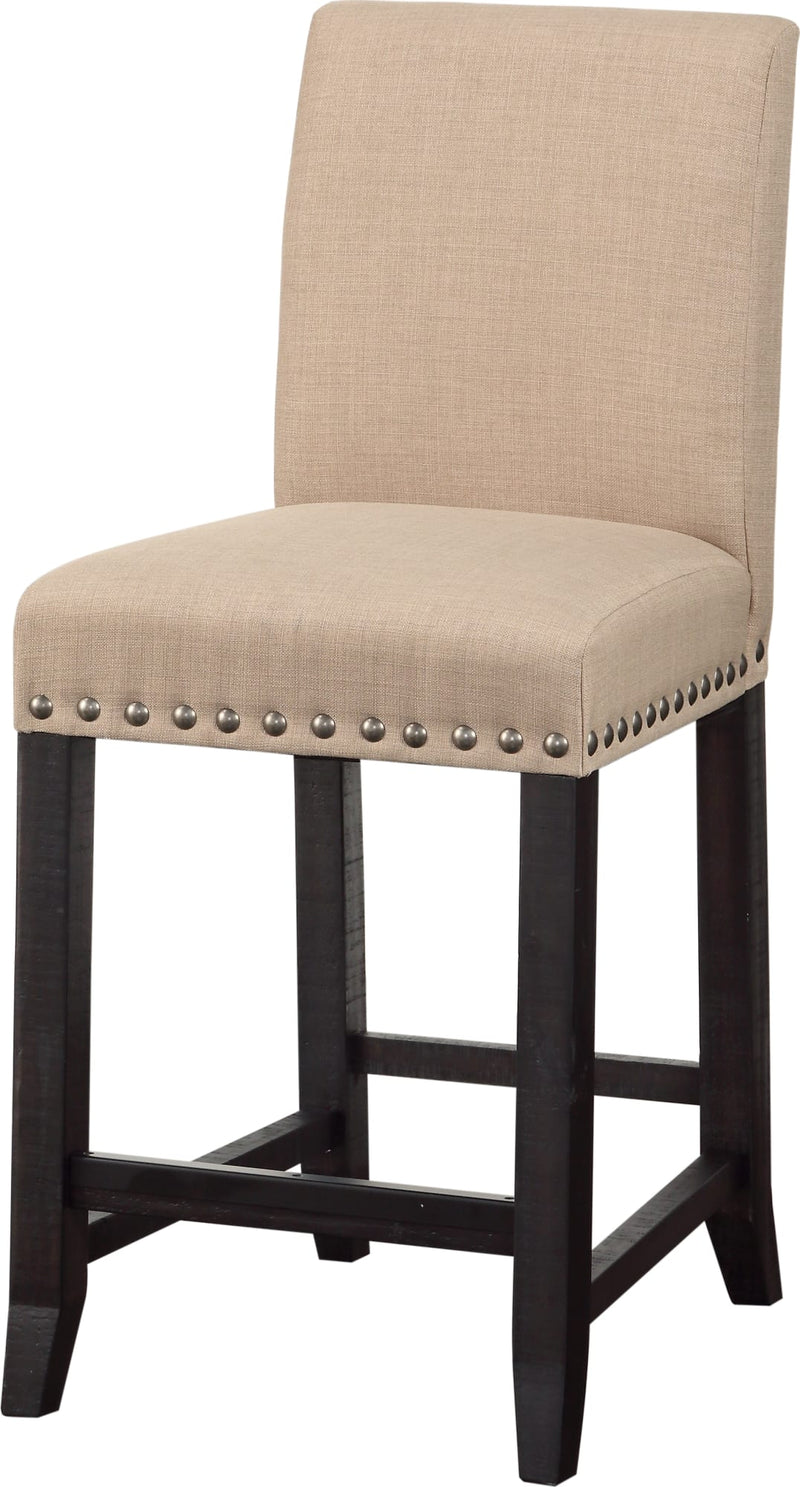 Yosemite Upholstered Kitchen Counter Stool in Cafe