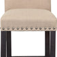 Yosemite Upholstered Kitchen Counter Stool in Cafe