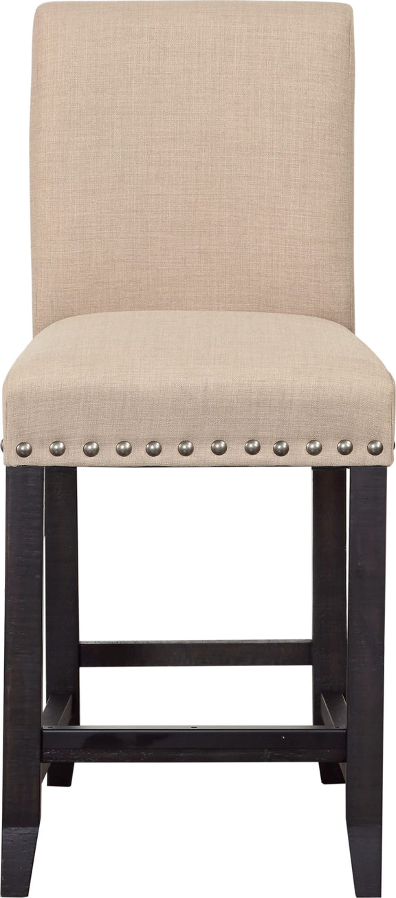 Yosemite Upholstered Kitchen Counter Stool in Cafe